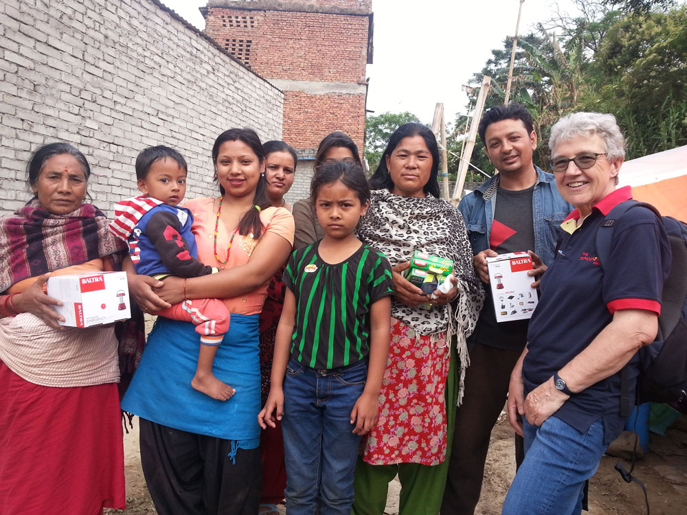 ネパール震災救援