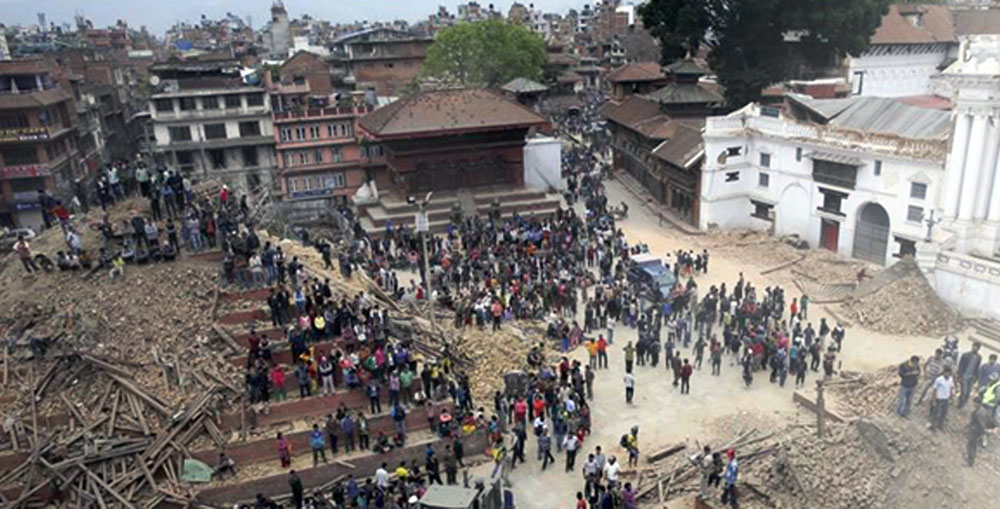 ネパール震災