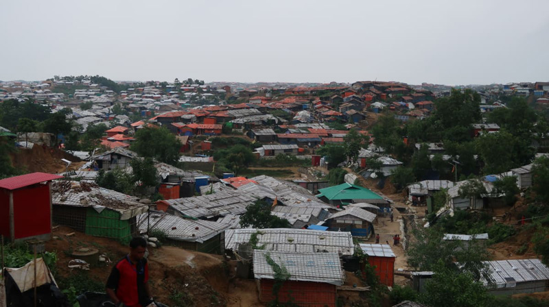 ロヒンギャ難民キャンプ